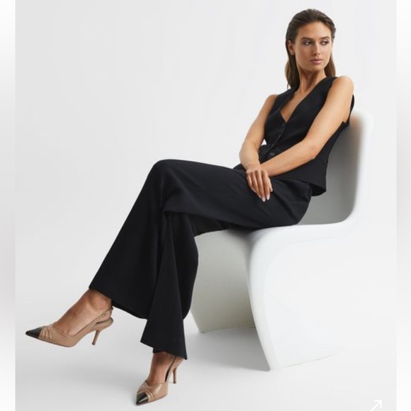 DELILAH
MID HEEL LEATHER
SLING BACK COURT
SHOES Nude size 38 US 8 - Picture 1 of 12